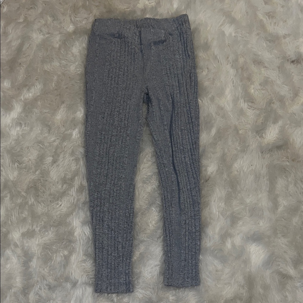 SHEIN Heather Gray Knit Leggings